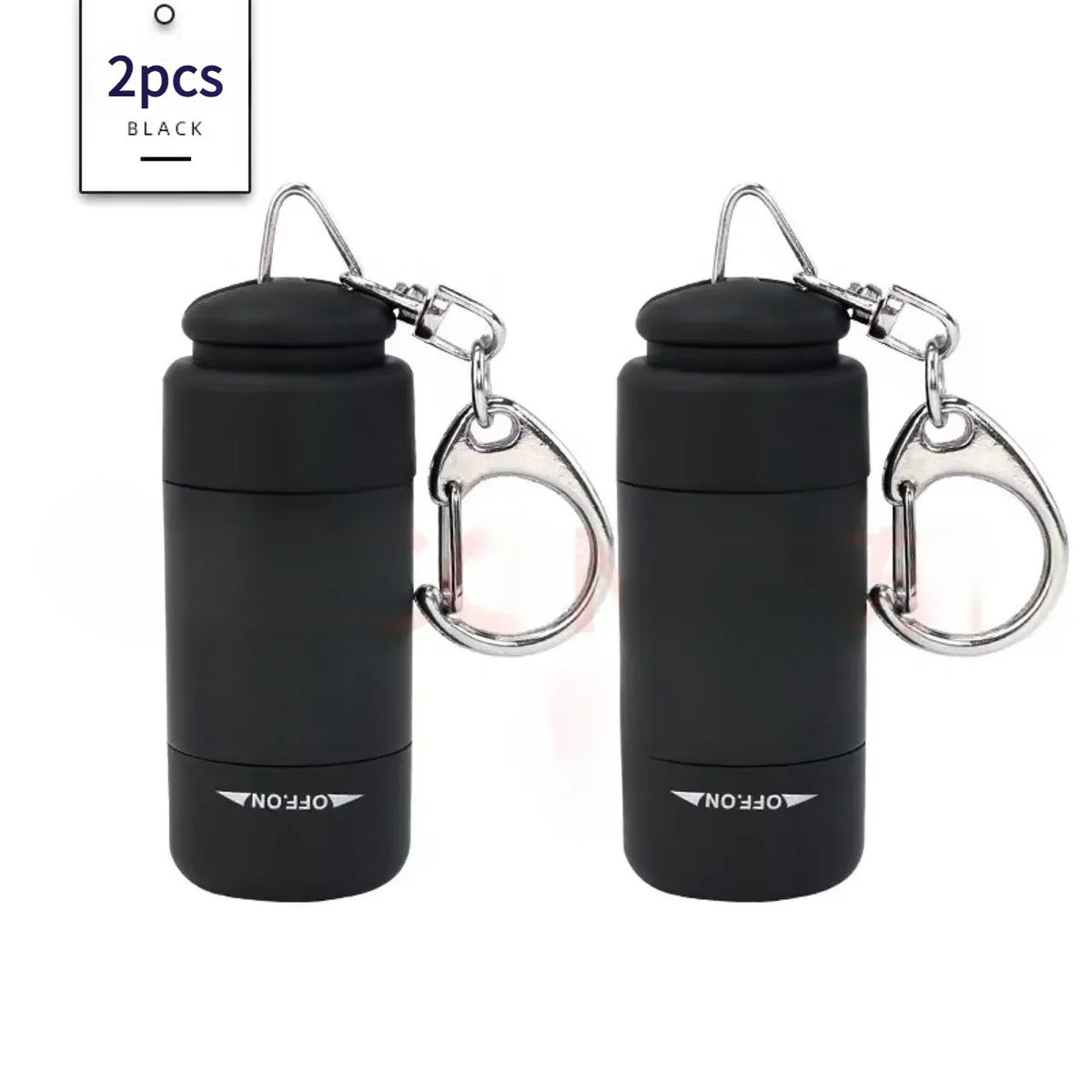 Led Micro Pocket Flashlight Portable USB Rechargeable Keychain Flashlight Waterproof Home Outdoor Hiking Camping Flashlight…