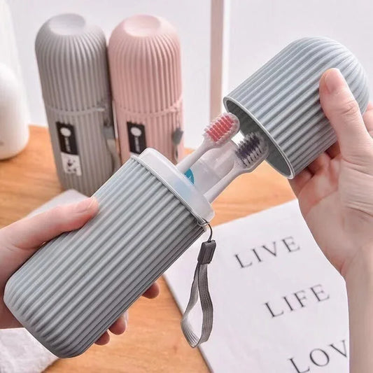 Portable Toothpaste Toothbrush Protect Holder Case Travel Camping Storage Box Protect Toothbrush Toothpaste from Dirt and Da…