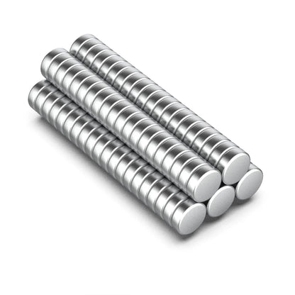 50/100/200 Piece Super Powerful Magnets Strong Disc Magnets for Fridge, DIY, Building, Scientific, Craft, Education - image 2