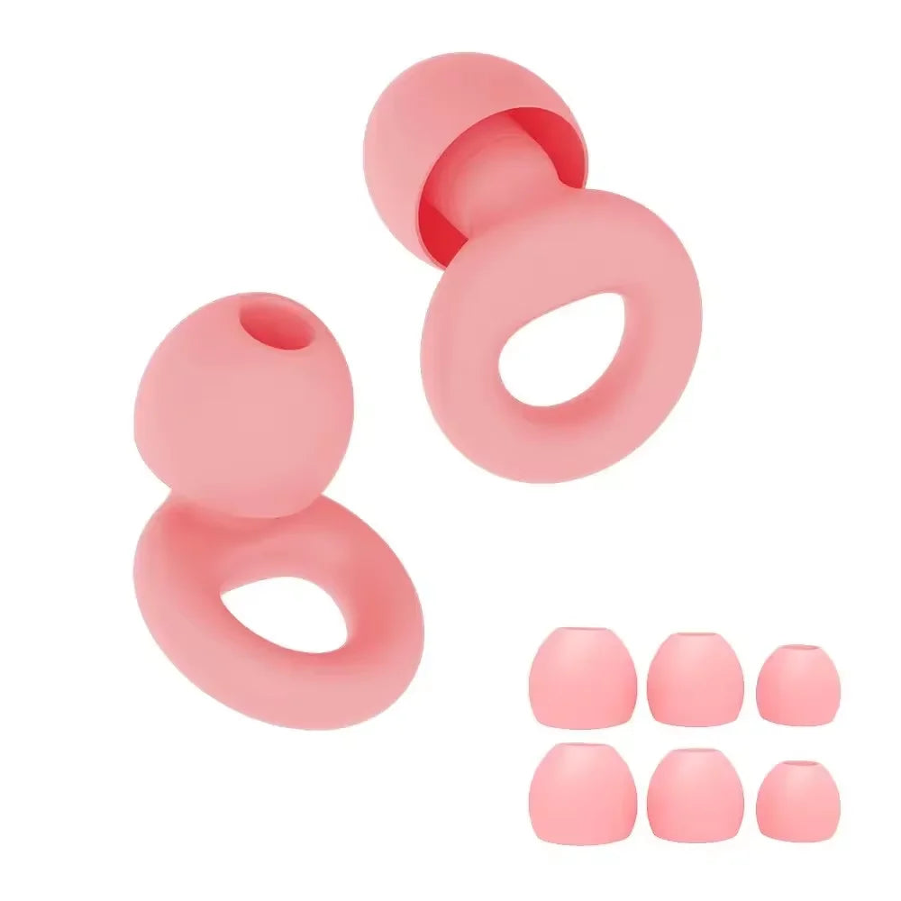 Silicone Earplugs for Swimming Sleep Noise Cancel Noise Reduction-Soundproof Reduce Disturbances -Quality Earplugs - image 18