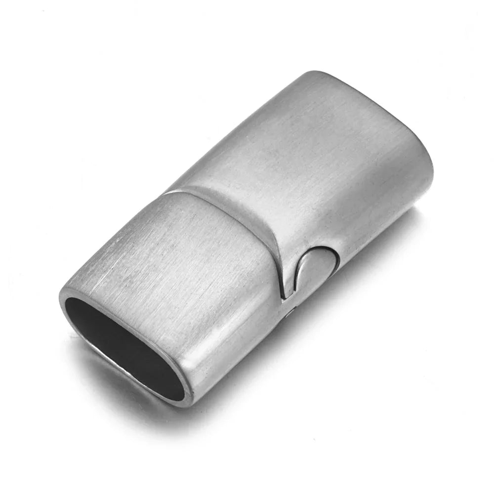 Stainless Steel Magnetic Clasp 8*4mm 10*5mm 12*6mm for DIY Bracelet Accessories Jewellery Making Supplies Jewelry Parts - im…