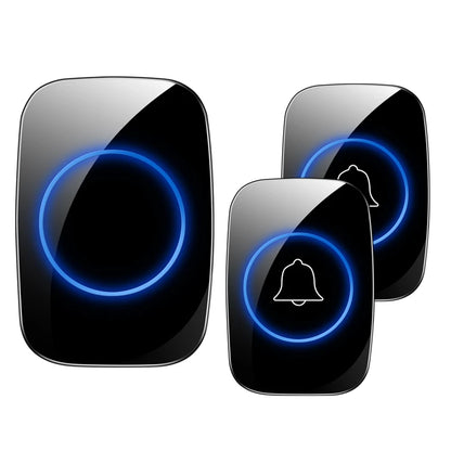 Home Welcome Doorbell Intelligent Wireless Doorbell Waterproof 150M Remote EU AU UK US Plug smart Door Bell Chime no Battery…