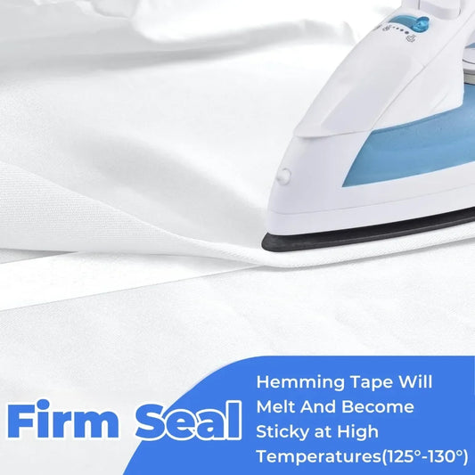 Self Adhesive Pants Hem Tape Iron DIY Jean Clothes Length Shorten for Hats Clothes Hot Melt Double-Sided Tape Sewing Tool -…