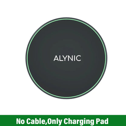 Wireless Charger For iPhone 17 15 14 13 12 X Pro Max Induction Fast Charging Pad Dock Station For Samsung S23 S22 Xiaomi Hua…