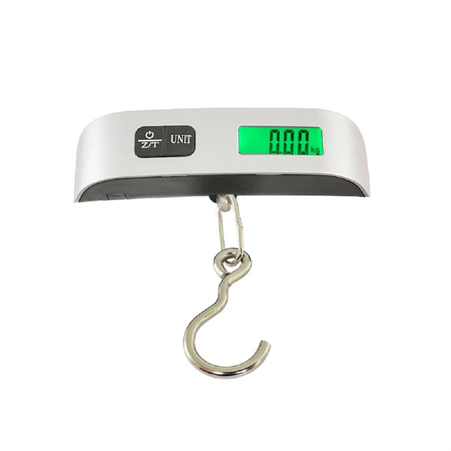 Portable Scale Digital LCD Display 110lb/50kg Electronic Luggage Hanging Suitcase Travel Weighs Baggage Bag Weight Balance T…
