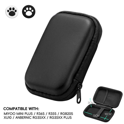 Data Frog for R36S Case Retro Video Game Bags EVA Cover Case for RG35XX R35S Miyoo Mini Plus Founded Protective Bag - image 8