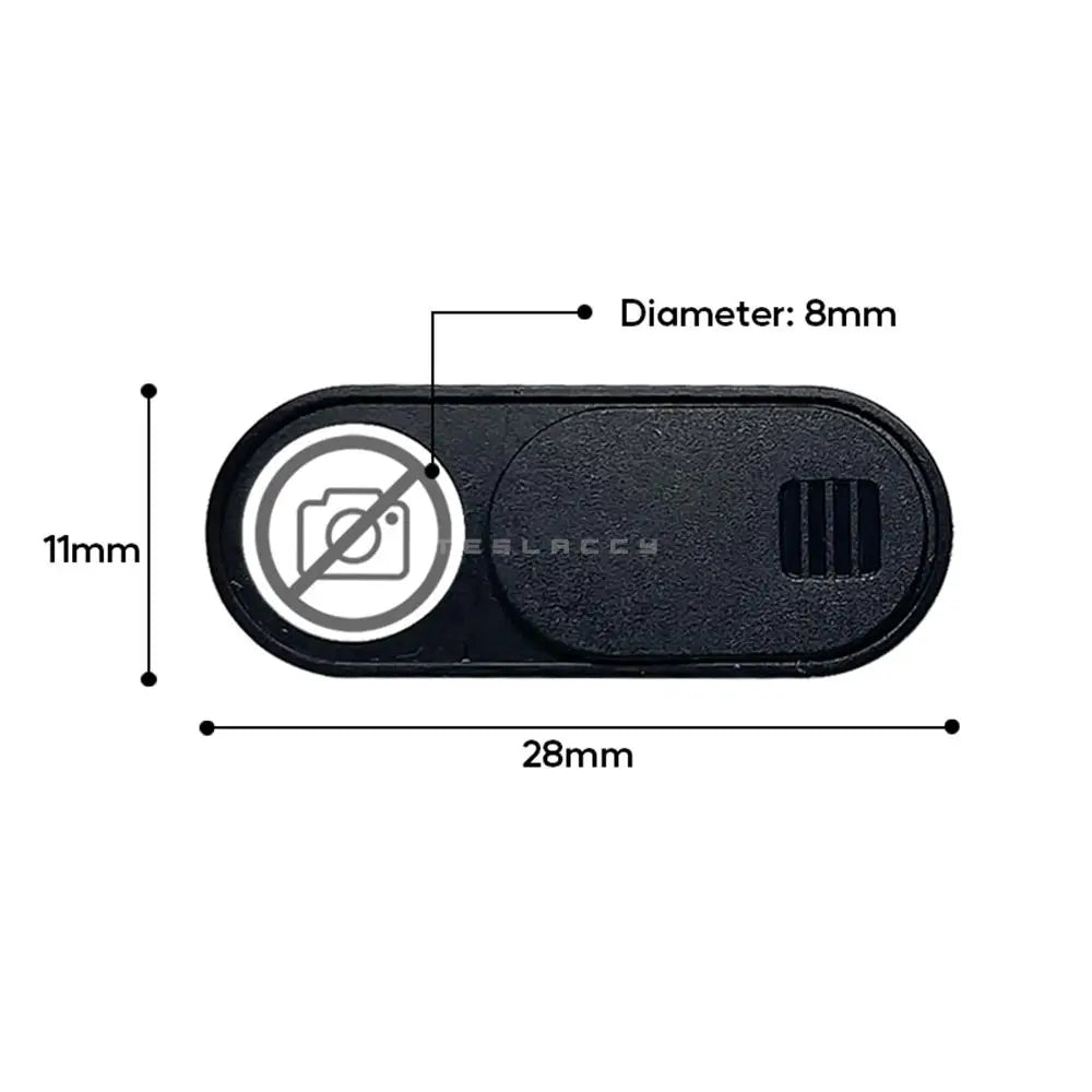 TESY Car Camera Cover For Tesla Model Y 3 Cybertruck All Webcam Slide Blocker Privacy Protector Compatible with PC Laptop -…