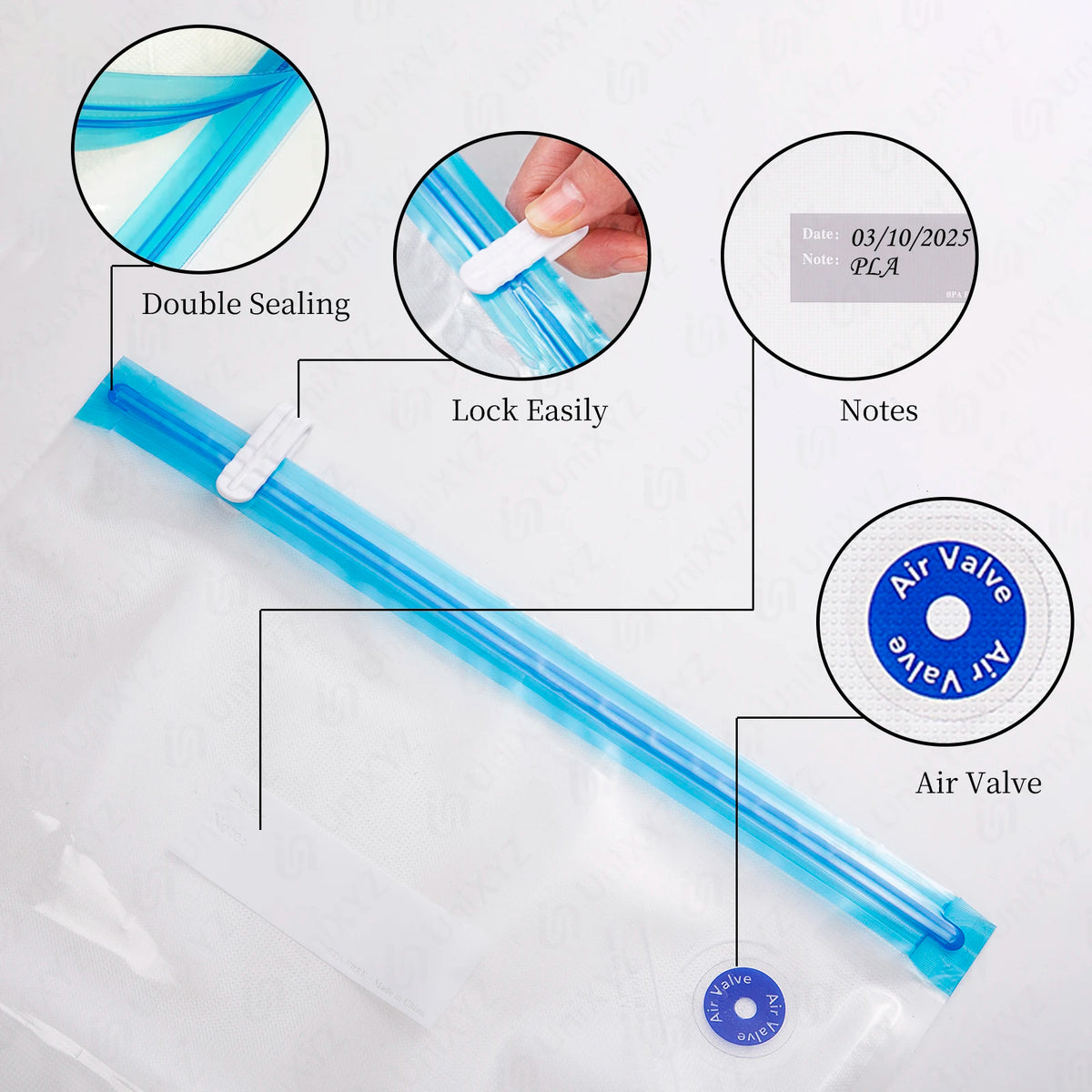 3D Printer Filament Storage Bag PLA ABS PETG Vacuum Bag Dryer Safekeep Humidity Resistant Sealing Bags Keep Filament Dry Sea…