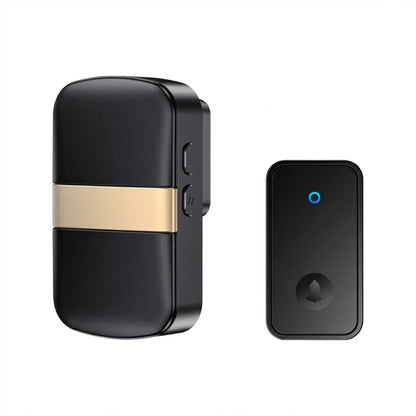 Battery Powered Wireless Smart Doorbell, 300M Remote Home Welcome Bell with 60 Chimes, No Socket Needed