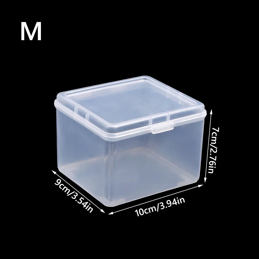 Multi-purpose Clear Storage Case Rectangular Shape Storing Jewelry Headband Small Thing Container Student Stationery Storage…