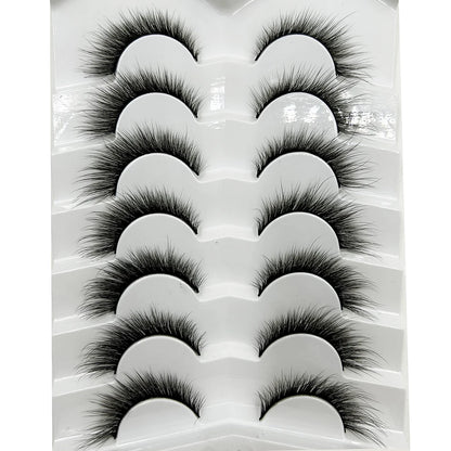 Natural 3D Mink False Eyelashes, Soft Wispy, Fluffy Eye Faux Lashes, Make Up Eyelash, Beauty Cat Cilios, 5 Pairs, 15 Styles…