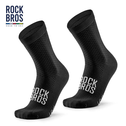 ROCKBROS Cycling Socks Soothing Sport Socks Shock Absorbing Bike Socks Breathable Fabric High Elastic Outdoor Socks A Pair -…