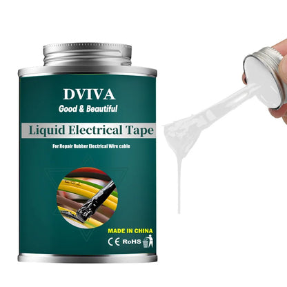 Liquid Electrical Tape Waterproof Insulation Paste Sealant Wire Cable Coat Fix Line Glue Repair Glue Insulation Glue 15~300m…