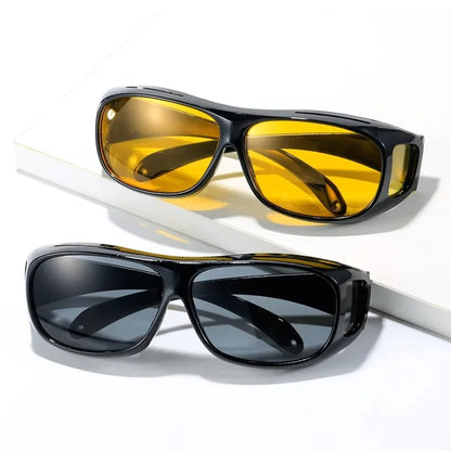 Night Vision Sunglasses Car Night Driving Glasses Driver Goggles Unisex Sun Glasses UV Protection Sunglasses Eyewear gift -…