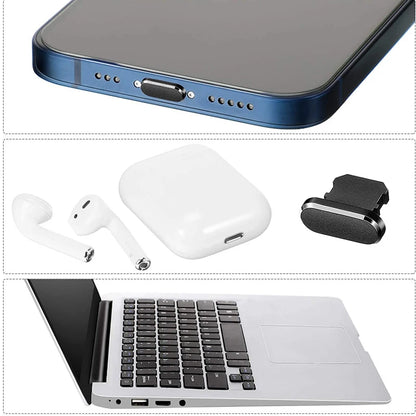 Mobile Phone Charging Port Dust Plug Removal Cleaner Kit for iPhone 15 14 13 Pro Max Computer Keyboard Dustproof Cleaning Br…