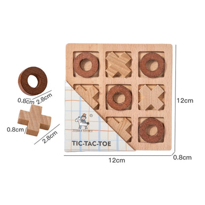 Montessori Play Game Wooden Toy Mini Chess Interaction Puzzle Training Brain Learing Early Educational Toys For Children Kid…