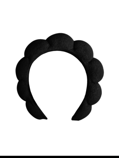 1/3Pcs Fashion Microfiber Washing Wristbands Scrunchies Puffy Headband Spa Bubble Headband for Washing Face Makeup Shower Sk…