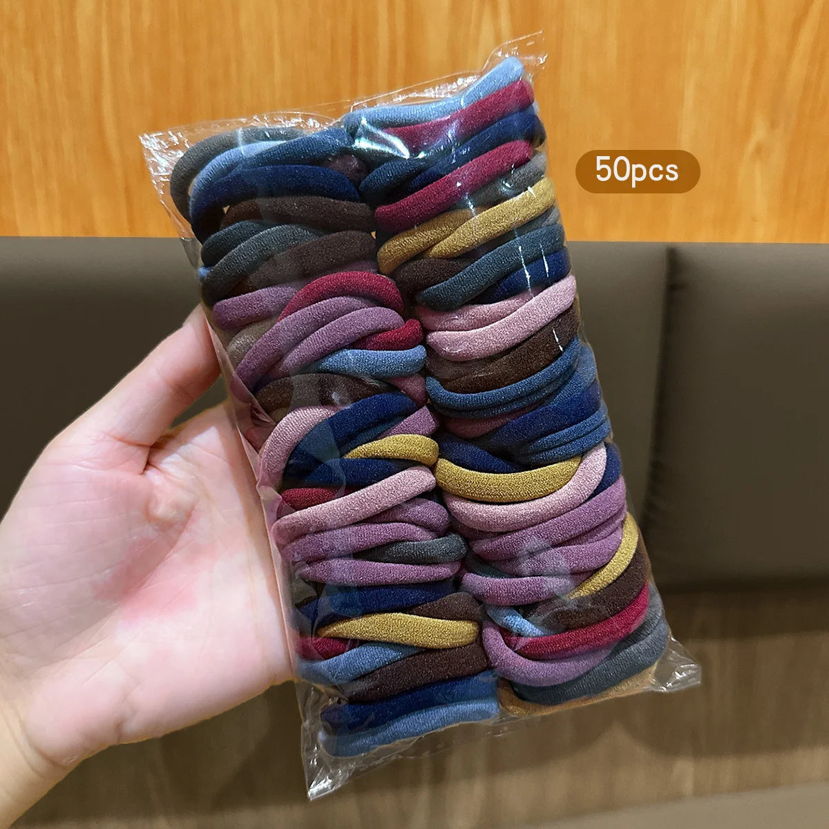 100 seamless, high elasticity, durable Korean style hair accessories with elastic bands suitable for daily use - image 9