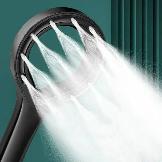 Bathroom Shower Head Pressurized Hand-held Shower Head Large Panel Pressurized Shower Accessories Bathing Tool - image 2