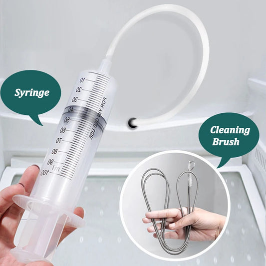5/6 Pcs Refrigerator Drain Hole Clog Remover Fridge Hole Brush Water Outlet Cleaner for Household Clean Dredge Cleaning Tool…