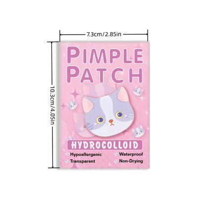 600pieces of cartoon cat acne patches, facial acne patches, concealer acne patches, and pimples patches. Ultra-thin and brea…