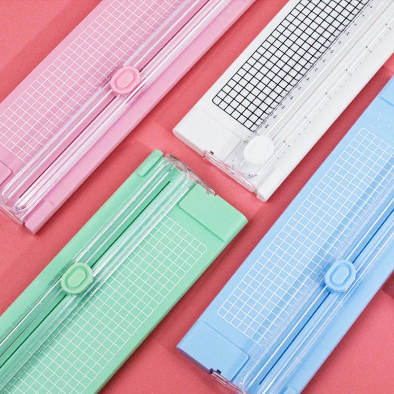 A4 Mini Paper Trimmer Paper Cutter Cutting Machine for Craft Paper Card Photo Laminated Paper Scrapbook Home Crafts Tools Ne…