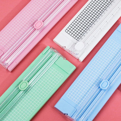 A4 Mini Paper Trimmer Paper Cutter Cutting Machine for Craft Paper Card Photo Laminated Paper Scrapbook Home Crafts Tools Ne…