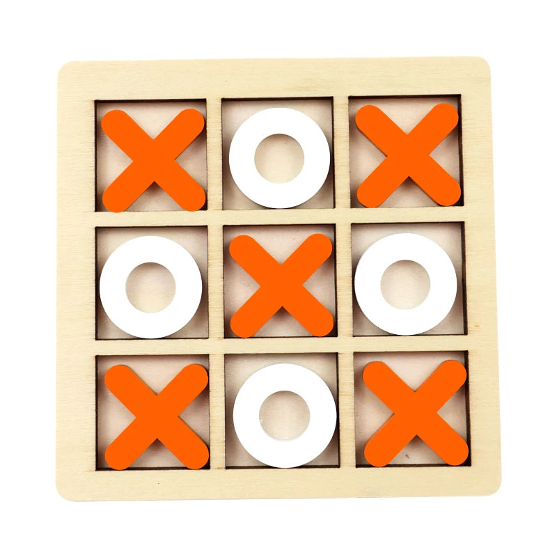 Montessori Play Game Wooden Toy Mini Chess Interaction Puzzle Training Brain Learing Early Educational Toys For Children Kid…