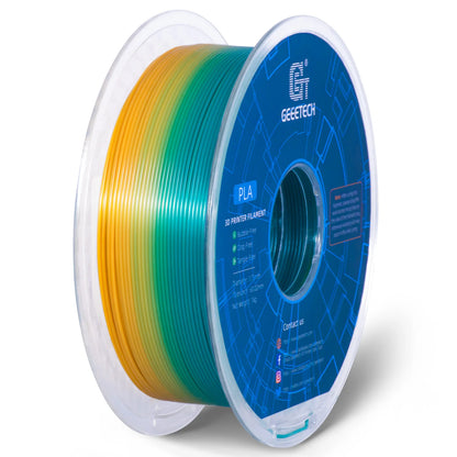 Geeetech 3d Printer Filament PLA PETG Plastic 1kg 1.75mm,Tangle-Free, 3d Printing Wire Materials, Black, White, Vacuum Packa…