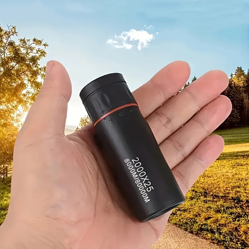 2025 2000X25 HD Monocular Telescope, Compact Portable for Travel, Hiking, Fishing, Camping, Stargazing, Concerts & Bird Watc…