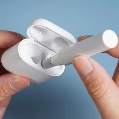 2 IN1 Cleaner Kit Set Earphones Cleaning Pen for Airpods 3 Pro Case 13 Brush Headsets Cleaners Earbuds Cleaning Tools - imag…