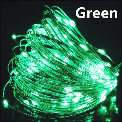 USB Led Fairy Lights Copper Wire String 20M 200LED Holiday Outdoor Lamp Garland For Christmas Tree Wedding Party Decoration…