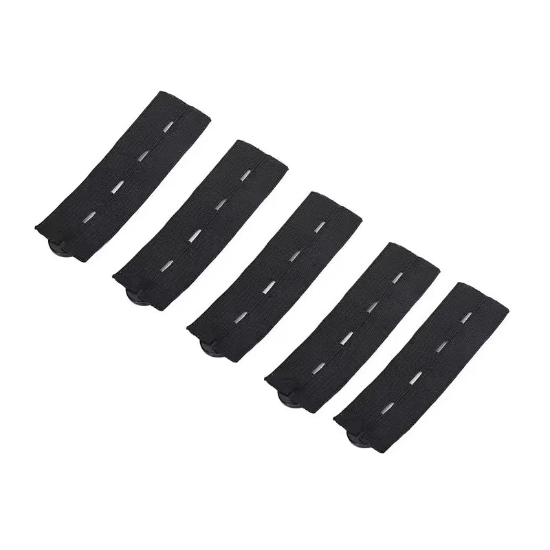 5pcs Pant Extender Belt Unisex Waist Band Tight Trousers Jeans Skirts Maternity Button Hooks Garment DIY Sewing Supplies - i…