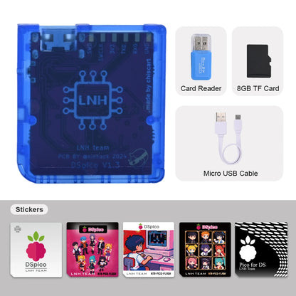 Chiscart DSpico Game Reader Cart Injection Molded Transparent Case with RP2040 MCU For NDS NDSL DSi 3DS Console - image 10