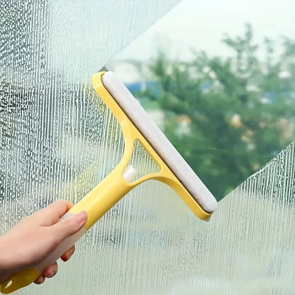Household Multi-Function Glass Cleaning Mirror with Watering Can 3-in-1 Glass Scraper Window Scraper - image 7