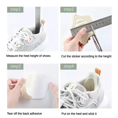 10pcs/set Insoles for Shoes Patch Heel Pads for Shoes Adjustable Size Feet Pad Insole Adhesive Back Sticker Shoes Insert Ins…