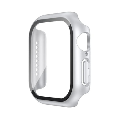 Tempered Glass+Case For Apple Watch 38mm 40mm 41mm 42mm 44mm 45mm 46mm Screen Protector Protective Cover iWatch 10 8 7 9 6 S…