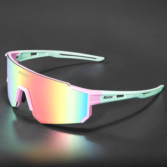 SCVCN New Outdoor Cycling Sunglasses Men Women MTB Driving Bike Glasses Sports Climbing Protective Glasses Bicycle UV400 Gog…
