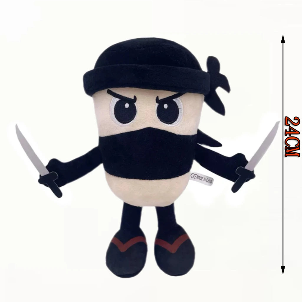 New Tungtungtung Sahur Tralala Plush Animals Telalaero Telala SHARK Anime Plush Plushie Peluches Stuffed Dolls Toy Gifts - i…