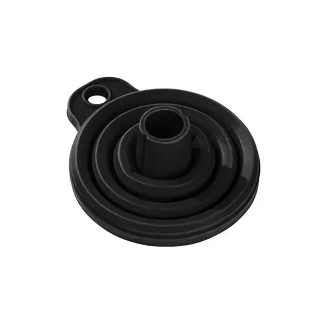 Car Engine Funnel Universal Silicone Liquid Funnel Washer Fluid Change Foldable Portable Auto Engine Oil Petrol Change Funne…