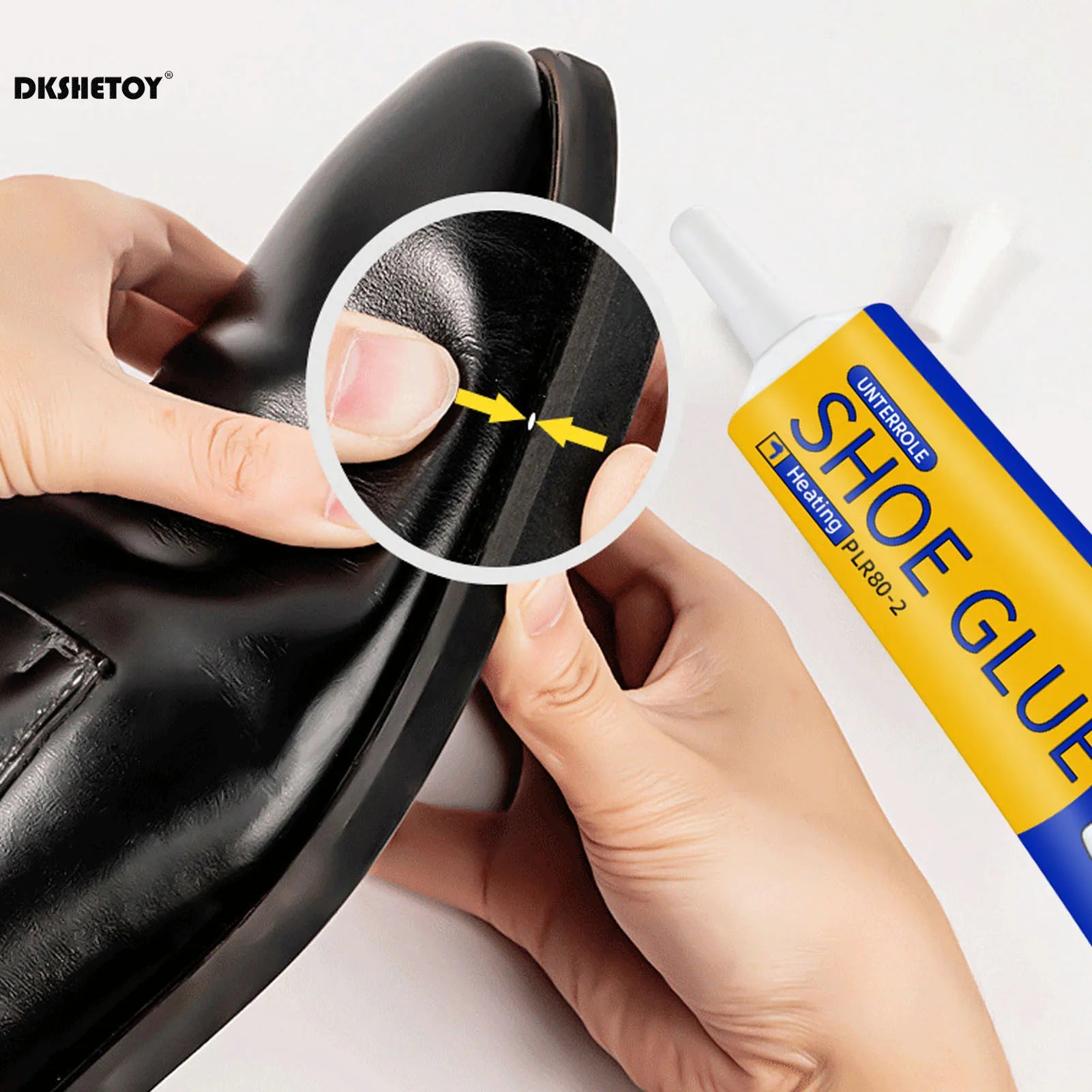 60ml Super Strong Shoe Glues DIY Repairing Adhesive Universal Waterproof Shoe Sealers for Sneakers Boot Leather Fast Repair…
