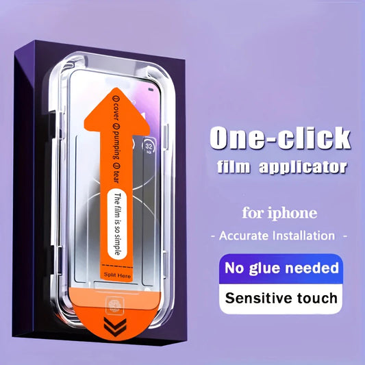 Tempered Glass Screen Protector For iPhone 16 15 14 13 12 11 17 18 Pro Max 16e Protective Film iPhone16 Pro Max XR X XS 7 8…