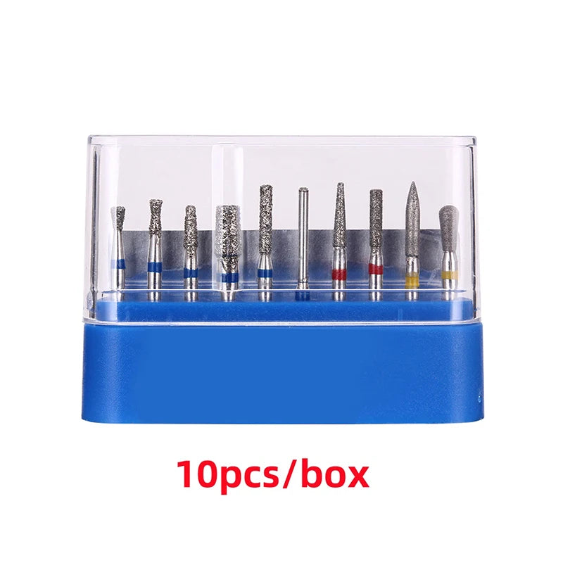 1BOX Azdent DENTAL Diamond Bur Kit With Storage Box Various Functions Optional Fit for High Speed Handpiece - image 16