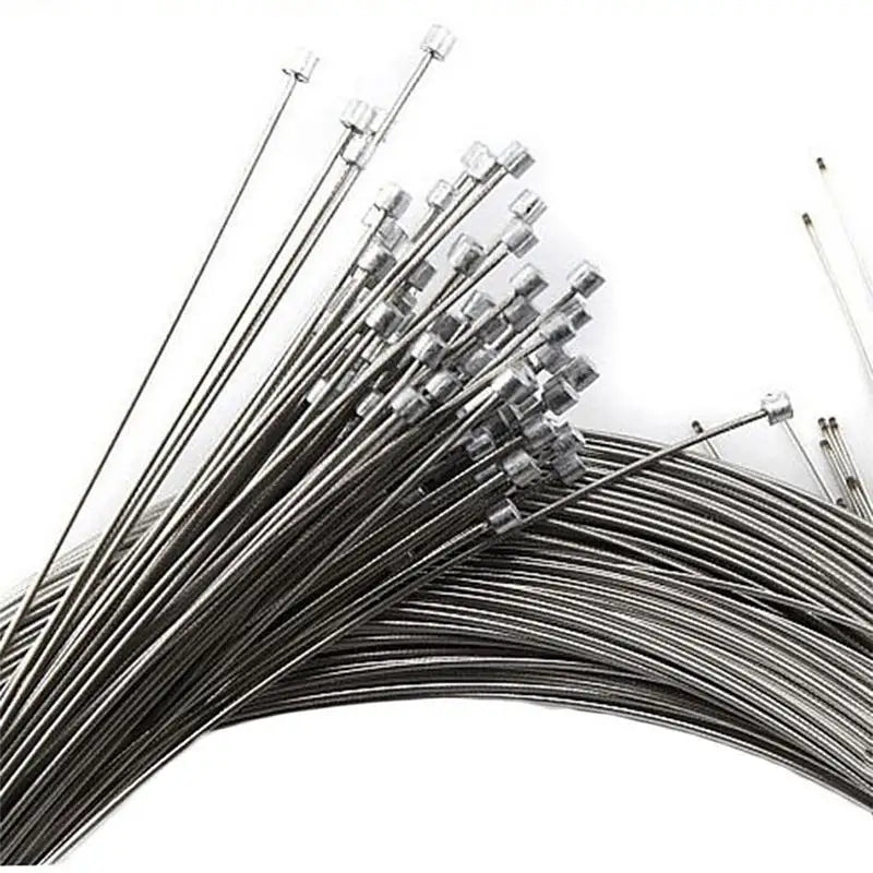 10/5/3/1PC 2M MTB Bicycle Brake Line Bicycle Speed Line Fixed Gear Shifter Gear Brake Cable Set Core Inner Wire MTB Road Bik…