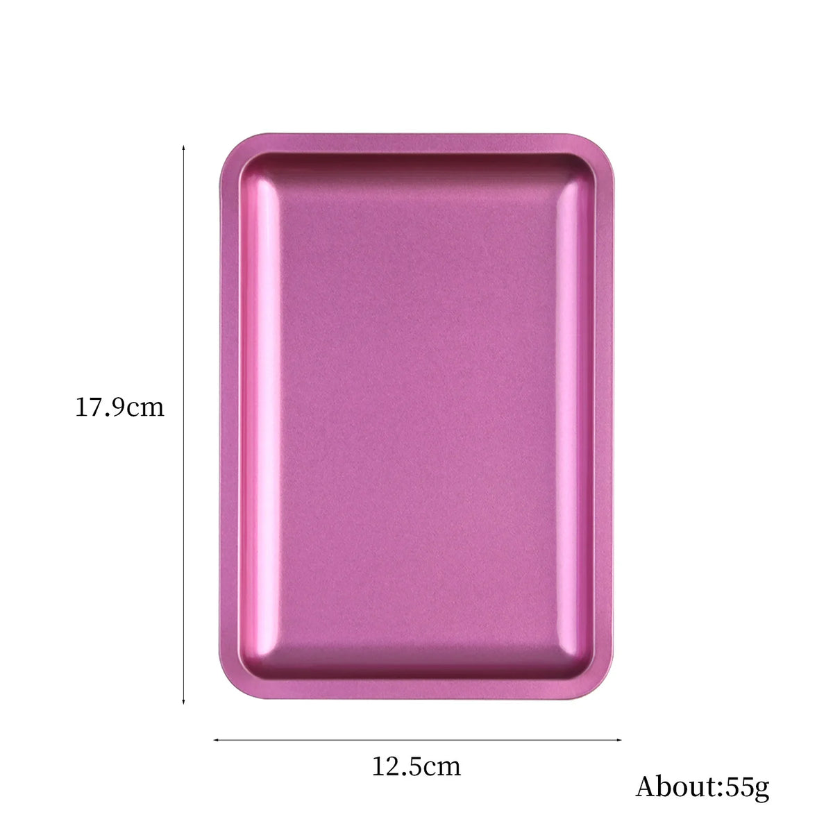 1PC Square Stainless Steel Cosmetic Storage Tray Nail Art Manicure Plate Tweezers Clippers Pens Container False Nails Dish T…