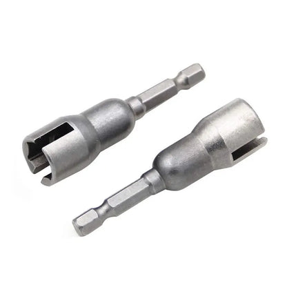 Natural Slotted Butterfly Hole Socket Wrench 65mm Hexagonal Handle Electric Screwdriver Wing Nut Socket Tool - image 4