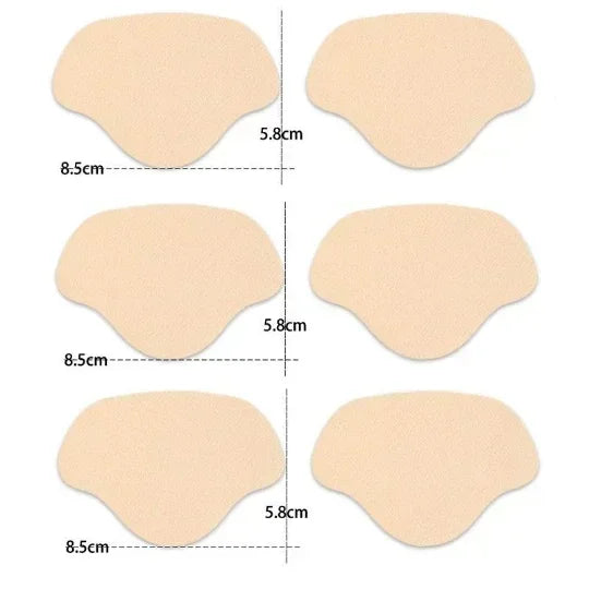 6pcs Sports Shoes Repair Stickers Suede Heel Protector Anti-Wear Repair Holes Self-adhesive Patches Insoles Pad Foot Care In…