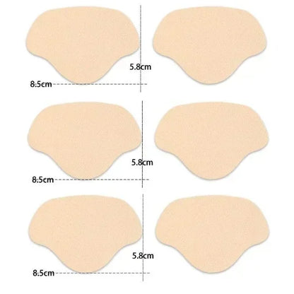 6pcs Sports Shoes Repair Stickers Suede Heel Protector Anti-Wear Repair Holes Self-adhesive Patches Insoles Pad Foot Care In…