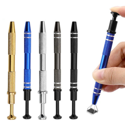 1Pc Four Claws Beads Holder Pick-up Tool Diamond Gems Prong Holder Tweezer Catcher Grabber Body Piercing Sprinkle Pen Tool -…