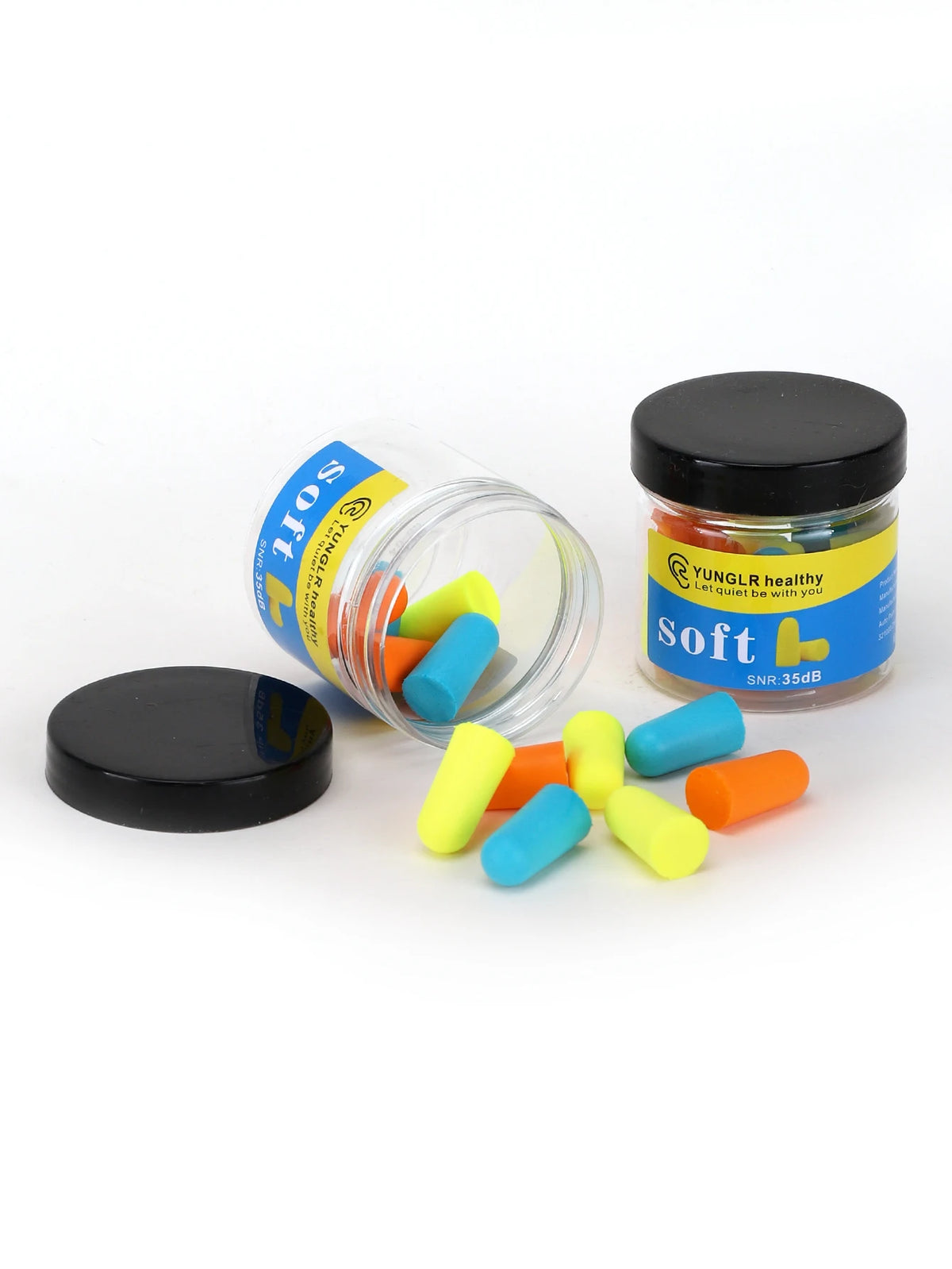 Ear Plugs Earplugs Noise Reduction Ear Plug Foam Oordopjes Slapen Sleep Anti Noise Reduction Music Cancelling Insulation Ear…
